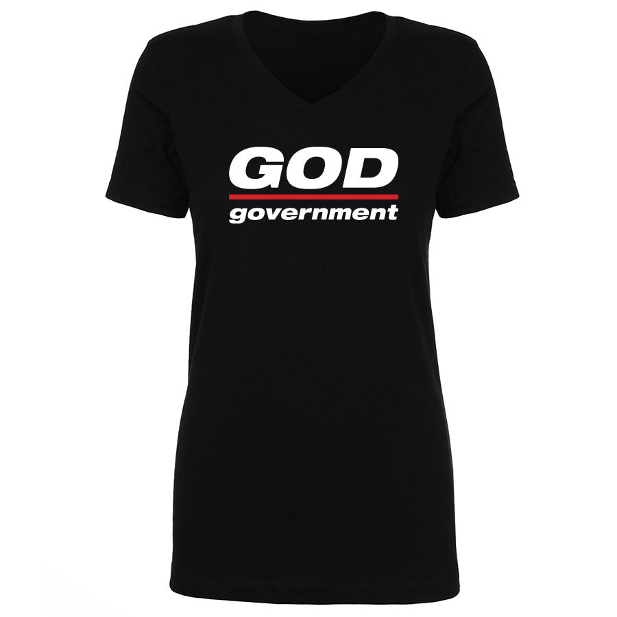 TFHBP - GOD over government - Women's V-Neck