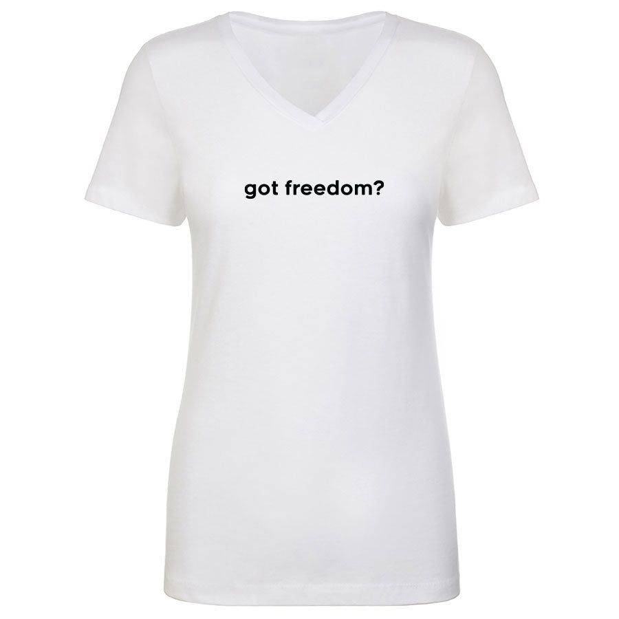 TFHBP - got freedom? - Women's V-Neck